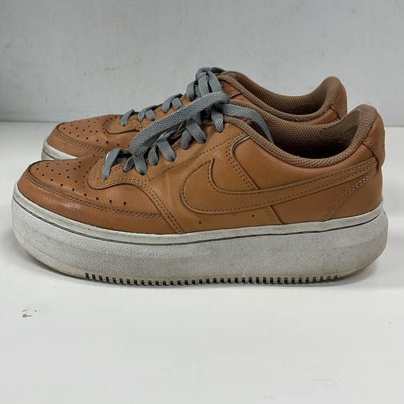 Nike Womens Court Vision Alta 'Light Cognac' Size 9.5 - Picture 1 of 7